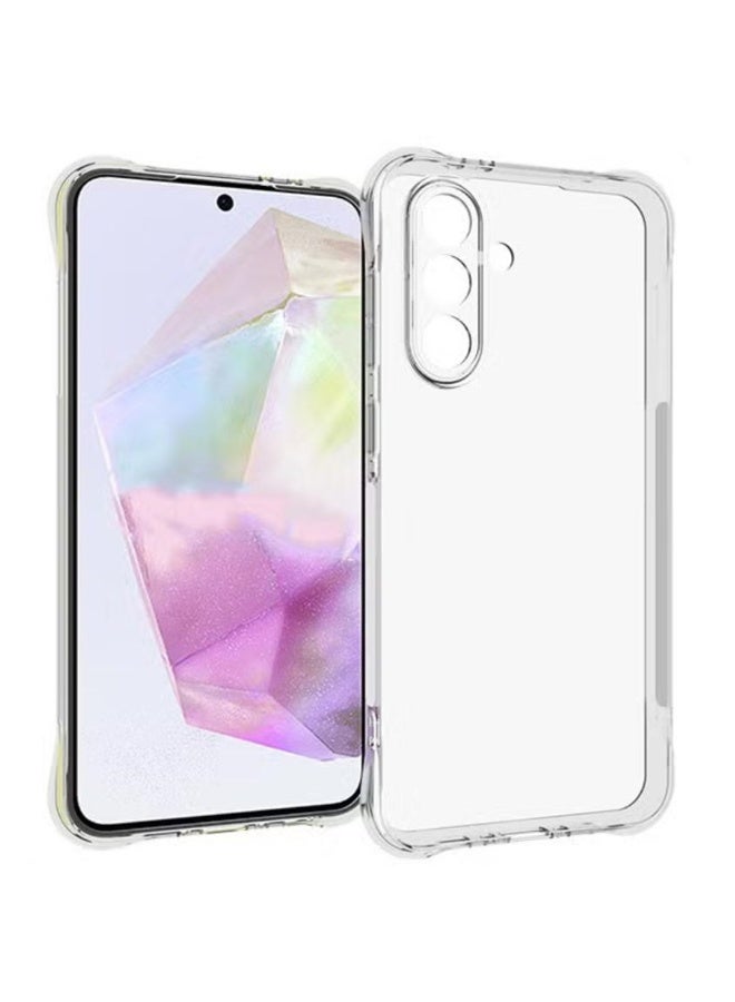 SanHu for Samsung Galaxy A56 5G 2-In-1 Thin Soft Case Cover, Anti Drop Protection, Anti Fingerprint, Durable, Easy To Clean And Install, Frosted Protective Case+Transparent Four Corner Anti Drop Protective Case - Image 2
