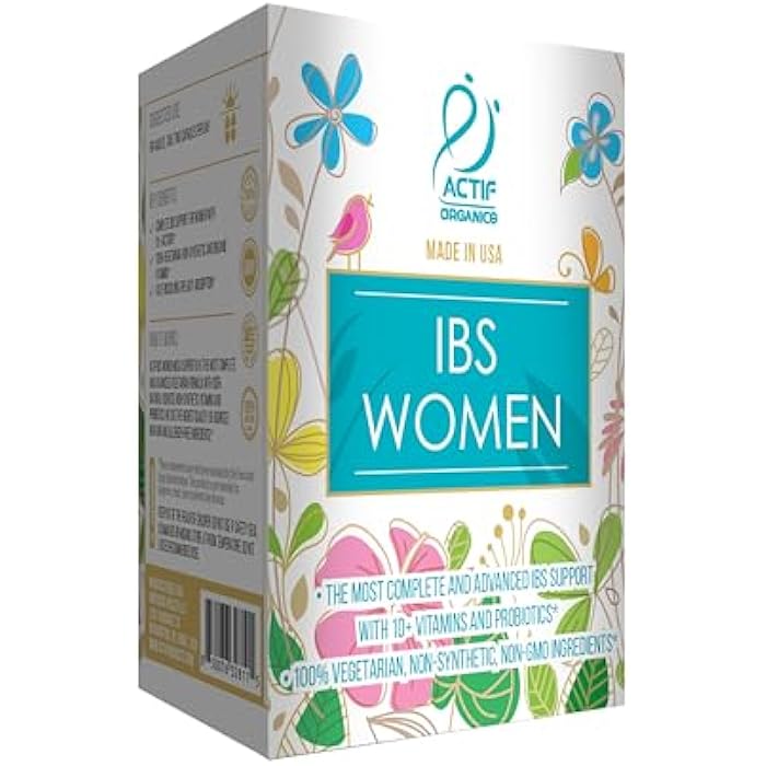 ACTIF IBS Women Maximum Support with 10+ Advanced Factors – Non GMO, Made in USA, 60 Count - Image 5