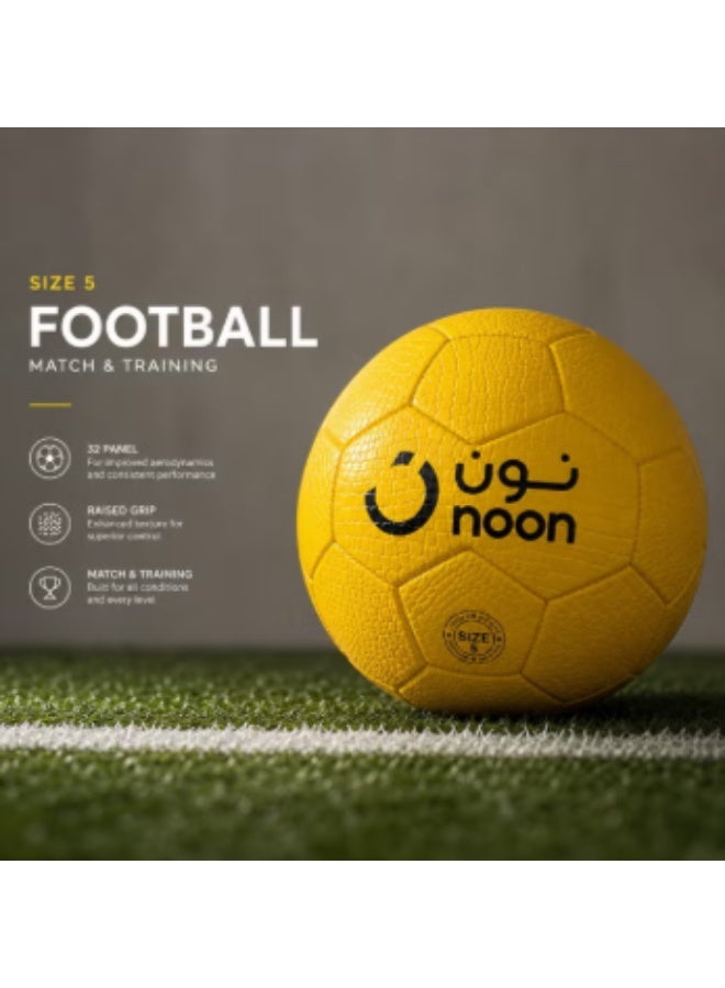 Noon Football – Premium Match & Training Soccer Ball Size 5 for Outdoor Play - Image 3