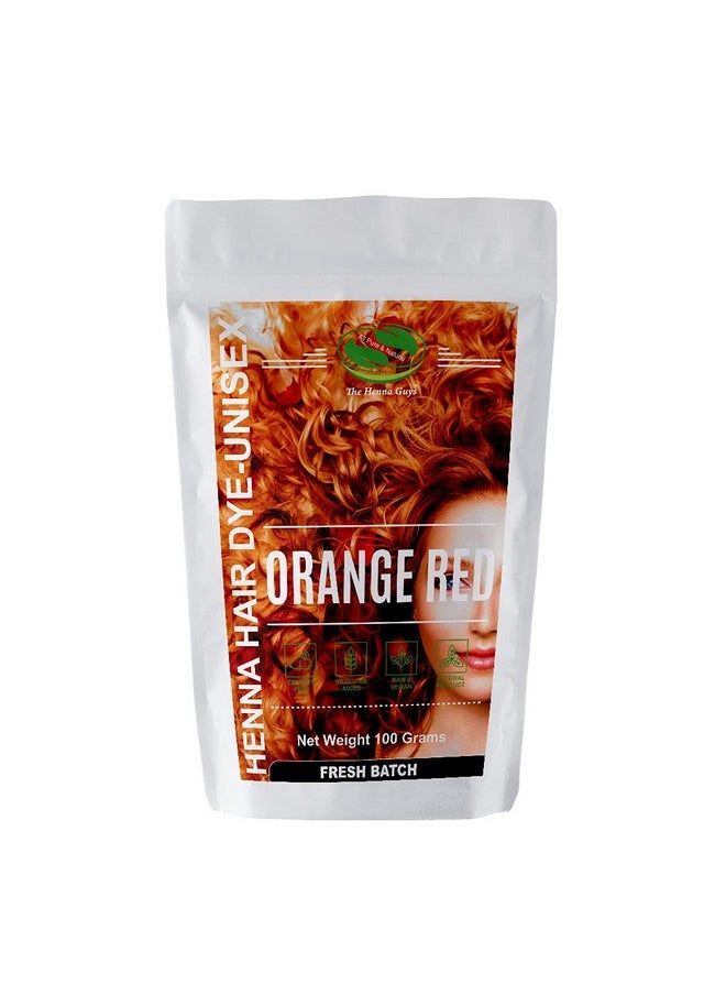 The Henna Guys Henna Hair & Beard Dye 100% Natural & Chemical Free The Henna Guys (1 Pack Red Orange)  - Image 3