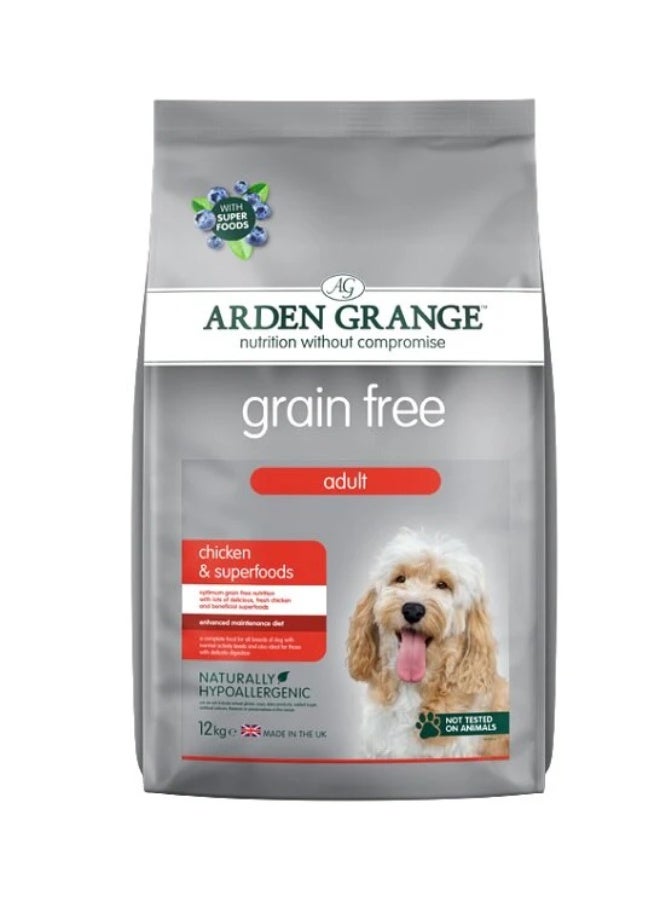 ARDEN GRANGE طعام جاف للكلاب البالغة من أردن غرانج خالي من الحبوب - 12 كجم - Image 1