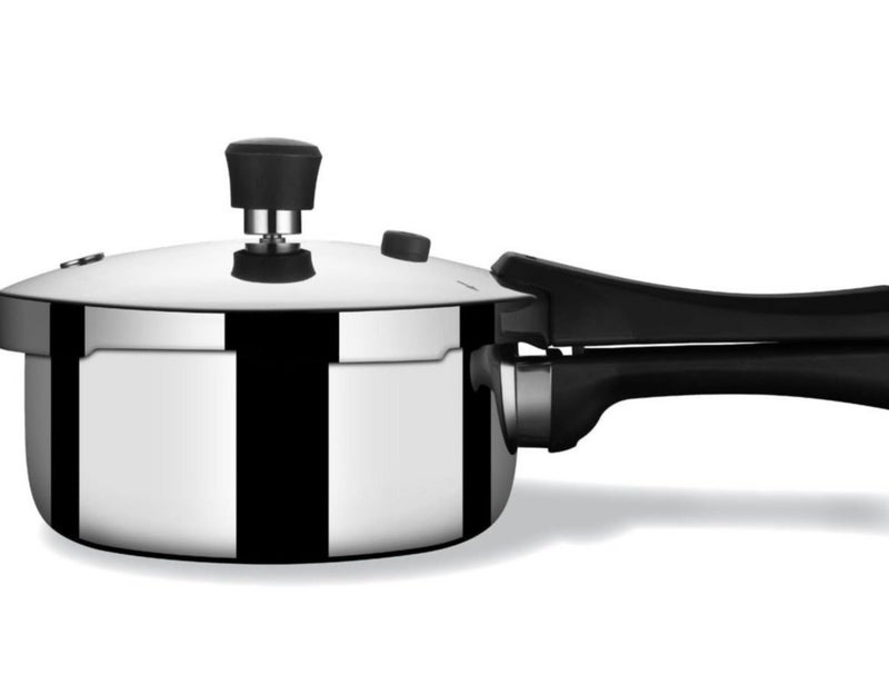 ستال طنجرة ضغط ستال إكسبريس ثلاثية السعة 1 لتر، مناسبة للأطفال، تعمل بالحث الحراري، مزودة بغطاء خارجي، متوافقة مع مواقد الحث الحراري والغاز، ضمان 5 سنوات - Image 5