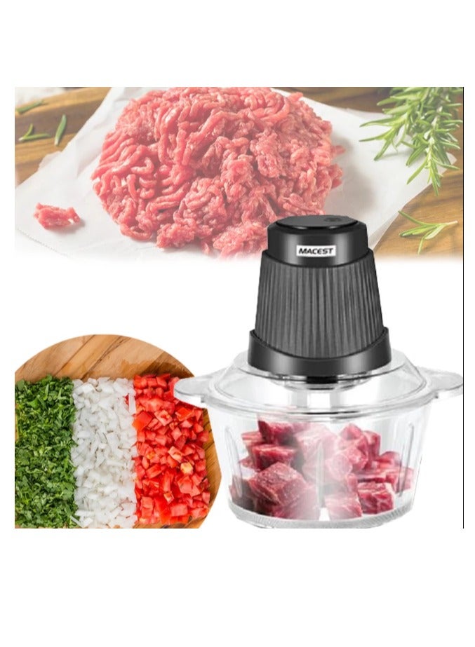 MACEST Electric Food Chopper 2 Liter - Image 1