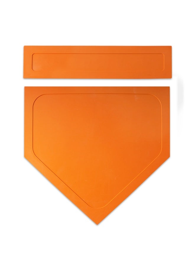 COYO Throw Down 5 Baseball Bases with Home Plate + Pitcher's Rubber - Backyard Rubber Base Set Perfect for Baseball, Teeball + Kickball - Image 3