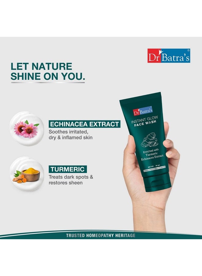 دكتور باترا غسول الوجه الفوري من دكتور باترا، غني بالاكيناسيا والكركم، يصلح تلف البشرة، غسول للوجه لبشرة متوهجة، خالٍ من البارابين والسيليكون (50 جرام) - Image 5