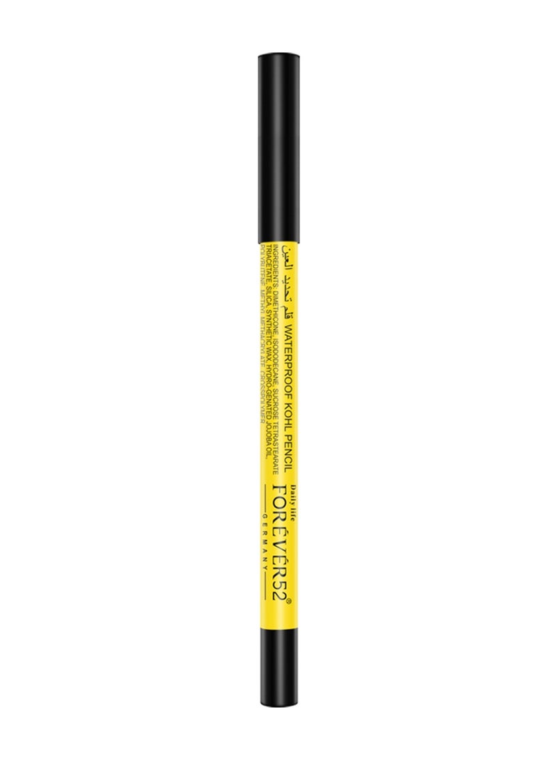 FOREVER52 Waterproof kohl Pencil Jet Black - Image 3