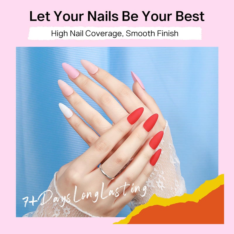 MIZHSE Quick Dry Nail Polish Set, 24 Colors Regular Nail Polish Non Gel, Air Dry Fast Neon Trendy Glitter Bulk Nail Lacquer Oil-based Long Lasting Fingernail Toe Home DIY Gift for Women - Image 5