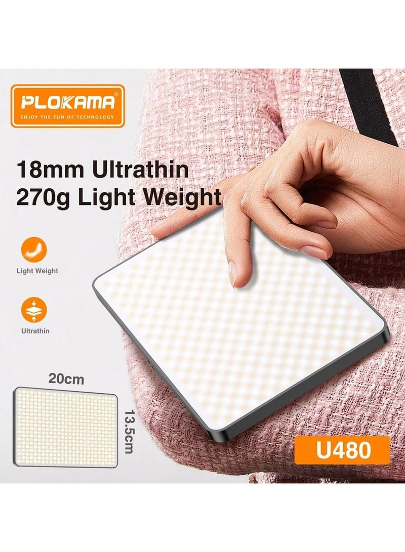 Plokama U480 LED Light  Bright Versatile Professional Lighting Solution - Image 3
