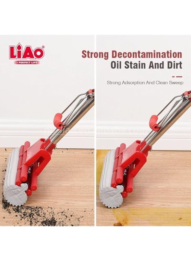 لياو LiAo A130053 PVA Sponge Mop, Super Absorbent Head - Image 4