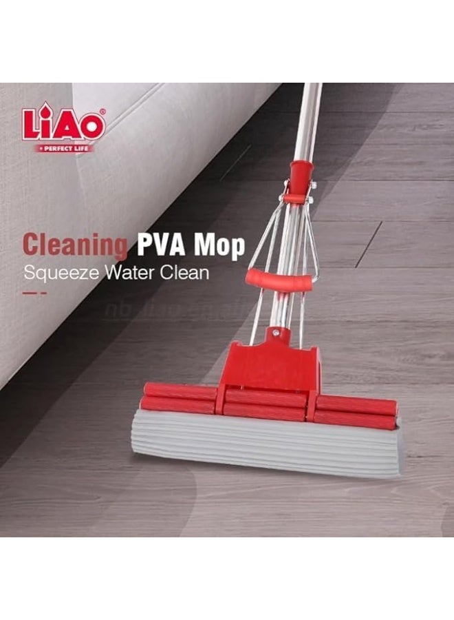 لياو LiAo A130053 PVA Sponge Mop, Super Absorbent Head - Image 5