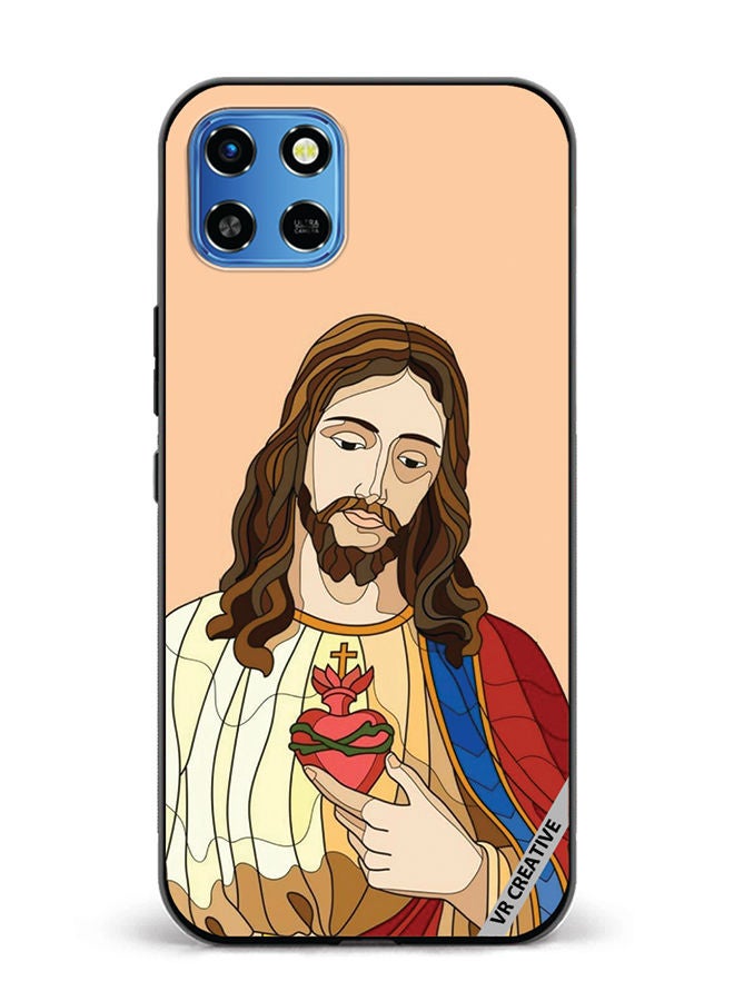 VR CREATIVE Protective Case Cover For Infinix Smart 6 HD Jesus Design Multicolour - Image 1