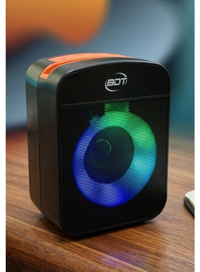 BDT مكبر صوت لاسلكي بتقنية بلوتوث AN955 مع دعم USB وبطاقة Micro SD وصوت عالي الجودة - Image 2