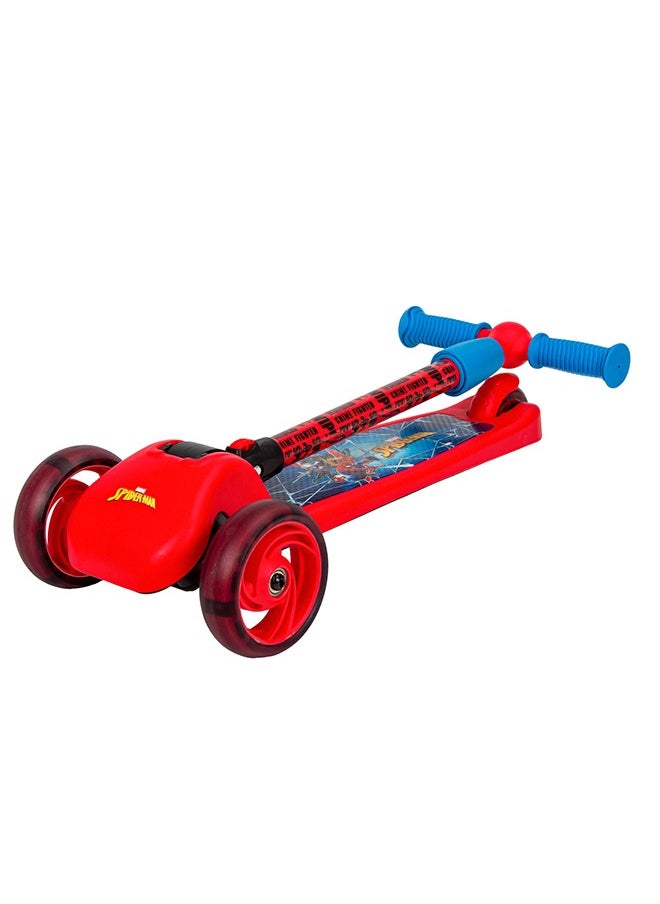 Spartan Spartan Spiderman 3-Wheel LED Folding Scooter  - Image 2