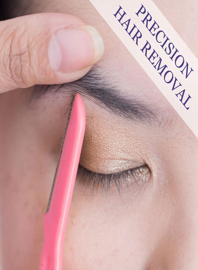 Expressions 6pc Face & Body Razors - 6-Pack Premium Professional Disposable Razors for Smooth, Flawless Skin Dermaplaning Tool, Face & Eyebrow Razor - Image 5