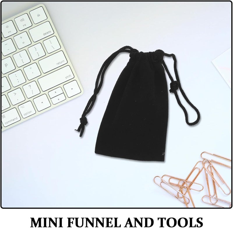 BESPORTBLE Ashes Filling Kit Mini Funnel for Ashes Transfer Tool Urn Filling Tools Lightweight Compact Bag - Image 3