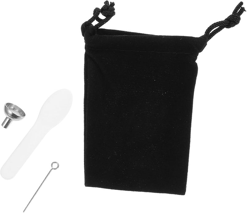 BESPORTBLE Ashes Filling Kit Mini Funnel for Ashes Transfer Tool Urn Filling Tools Lightweight Compact Bag - Image 1