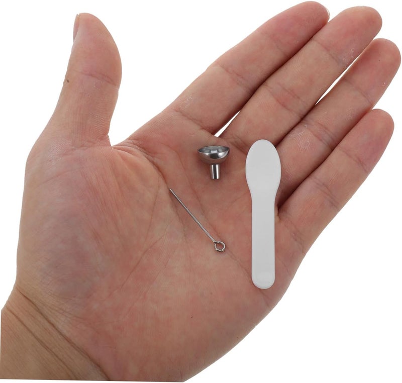 BESPORTBLE Ashes Filling Kit Mini Funnel for Ashes Transfer Tool Urn Filling Tools Lightweight Compact Bag - Image 4