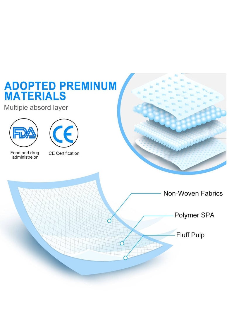 مفارش غيار للأطفال, مفارش غيار استخدام مرة واحدة متعدد الاستعمالات من 25 قطعة .60x90سم - Image 4