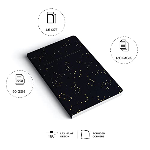 FACTOR NOTES A5 Notebook: Ruled | 90 GSM | 160 Pages (Trust the universe) - Image 3