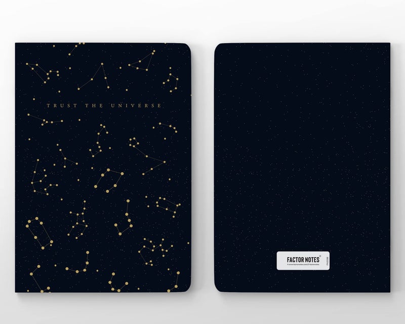 FACTOR NOTES A5 Notebook: Ruled | 90 GSM | 160 Pages (Trust the universe) - Image 5