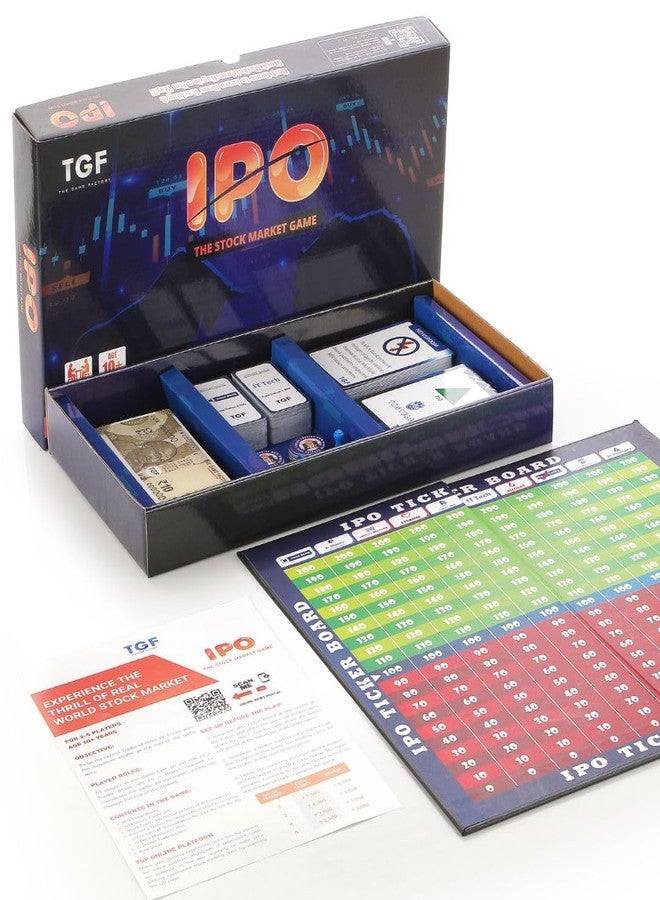 THE GAME FACTORY IPO: The Stock Market Board Game | Fun Strategy Game for Kids & Adults | Educational Learning Game for Ages 10+ | Gift for Boys and Girls | Stock Exchange Board Game - Image 1
