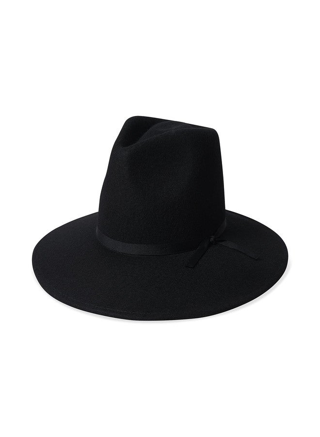 Brixton Sara Felt Hat, Black, One Size - Image 1