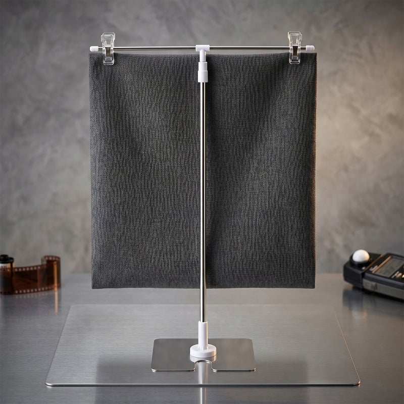 T-shape Photography Photo Backdrop Stand Adjustable Mini Background Frame - Image 2