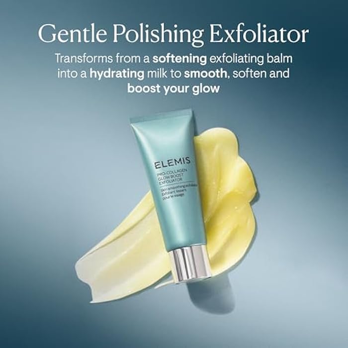 ELEMIS Pro-Collagen Glow Boost Exfoliator, Gentle Physical Facial Exfoliant Softens, and Polishes for Smooth, Glowing, Hydrated Skin, 100mL - Image 2