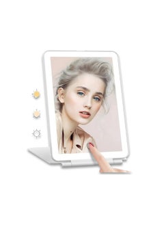 Glowudz Glowudz Travel Makeup Vanity Mirror Portable Touch Screen USB Rechargeable Cosmetic Mirror with Lights  - Image 1