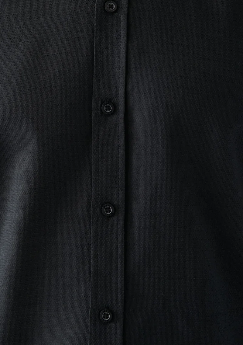 مافي Blue Men's Black Shirt 020579-900