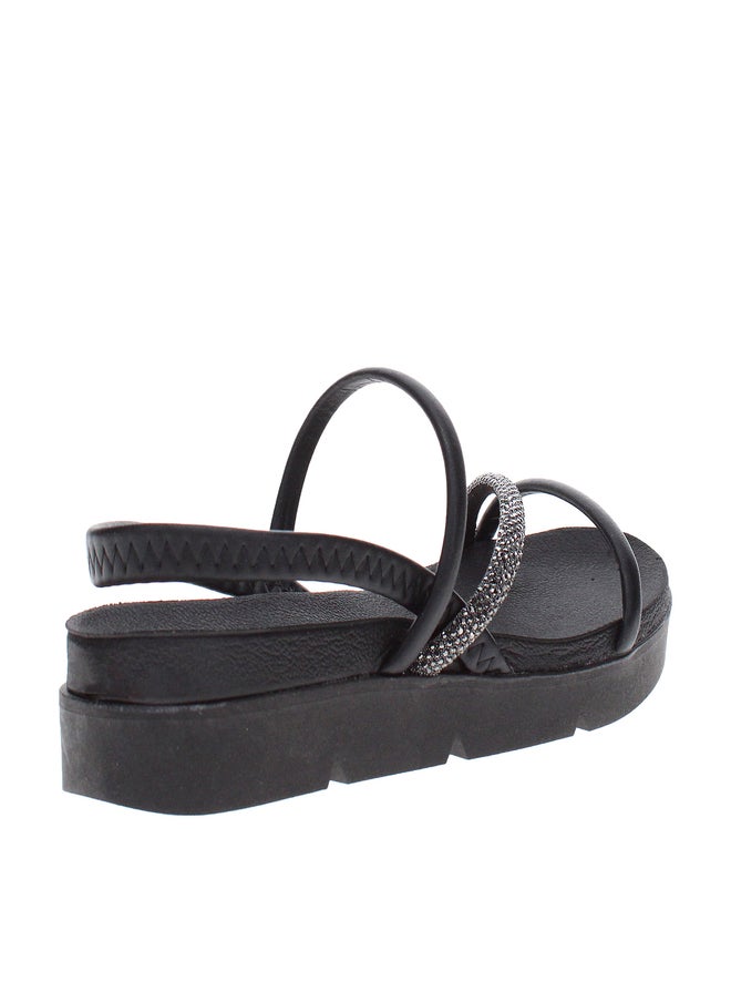 Beira Rio Slip-On Thong Sandals with Metal Accent Detail  - Image 2