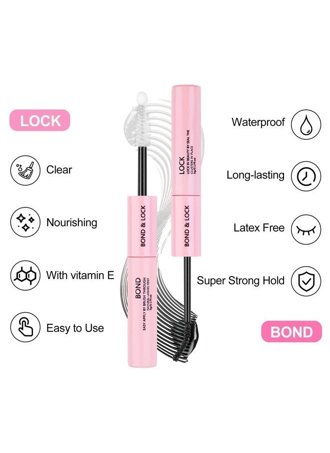 Lash Bond and Seal, Cluster Eyelash Glue, Individual Cluster DIY Eyelash Extensions, Super Strong Hold Cluster Lash Adhesive, Waterproof, Latex Free, Mascara Wand Glue (Lash Bond and Seal) - pzsku/Z5839926E0498DA5E80B4Z/45/_/1687446726/dad85562-bec5-4977-a550-b02d77ab760f