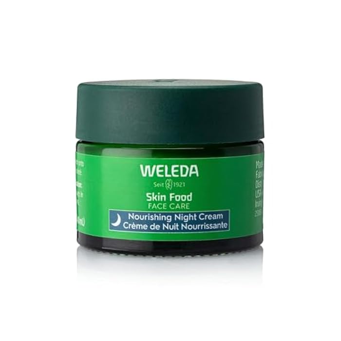 Weleda Skin Food Face Care Nourishing Night Cream, 1.3 Fluid Ounce, Plant Rich Moisturizer with Sacha Inchi Oil, Cica and Squalane - Image 1