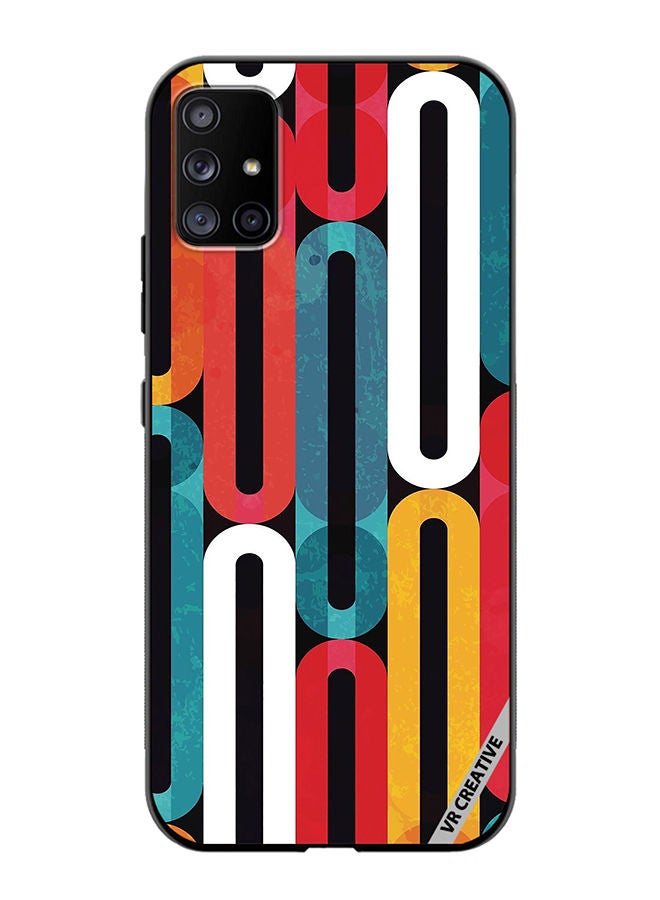 VR CREATIVE Protective Case Cover For Samsung Galaxy A71 5G Marcus Water Design Multicolour - Image 1