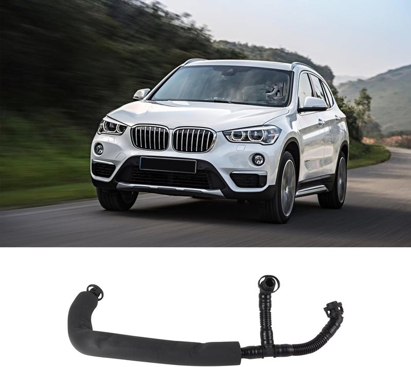 خرطوم تهوية علبة المرافق ثلاثي الاتجاهات، موديلات 2000-2015، لسيارات BMW 325i، 330i، 630i، 730Li، xDrive25i، xDrive28i، xDrive30si، 2.5si، 3.0si. رقم الاستبدال: 11157559528 - Image 2