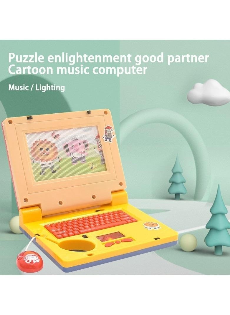 Joshberg Learning Laptop With Music And Light Early Education Toys  - Image 5