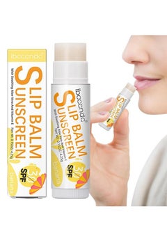 ibcccndc SPF 30 Banana Sunscreen Lip Balm Vegan and Cruelty Free Broad Spectrum UVA/UVB Lip Care with Aloe and Vitamin E for Moisturized Lips  - Image 2