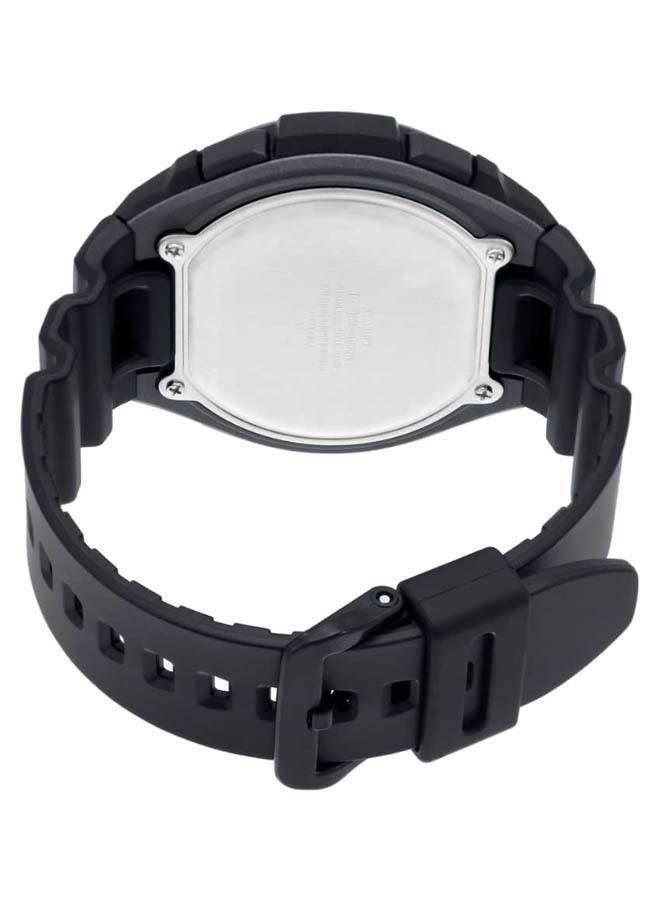 CASIO Boys Resin Digital Quartz Watch W-736H-1AVDF - 47 mm - Black - Image 2