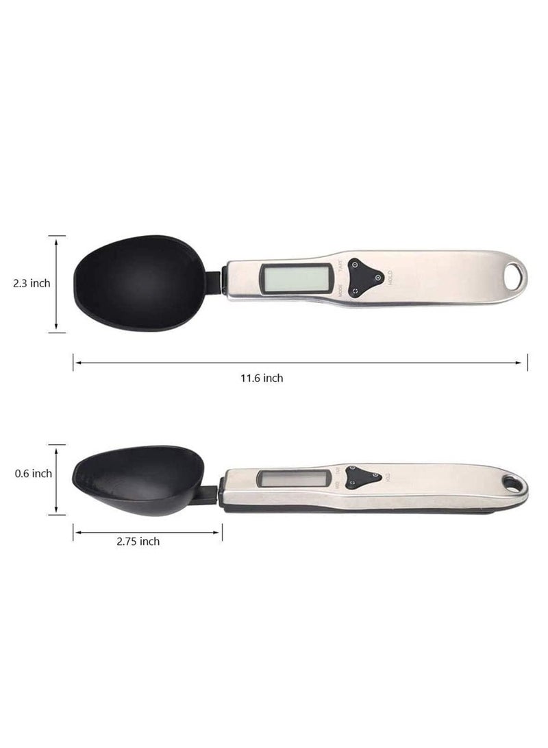 ECVV Electronic Weighted Spoon Baking Spoon Scale With Lcd Display Digital Weight Scale Spoon Milligram Measuring Scoop Grams Electronic Measuring Cup For Portioning Tea - Image 5