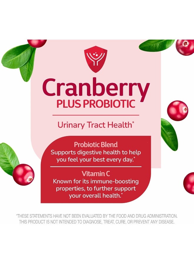 21st Century Cranberry Plus Probiotics 60 Tablets - Image 3