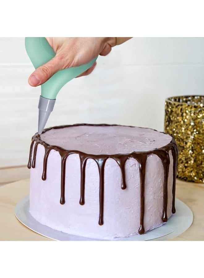 Happy Home 6-Piece Silicone Cake Decorating Set, Cake Decorating Tools For Fondant, Cookies And Cupcakes, Bpa-Free Kitchen Supplies, Dessert Decorating Kit For Professional And Home Bakers - Image 2