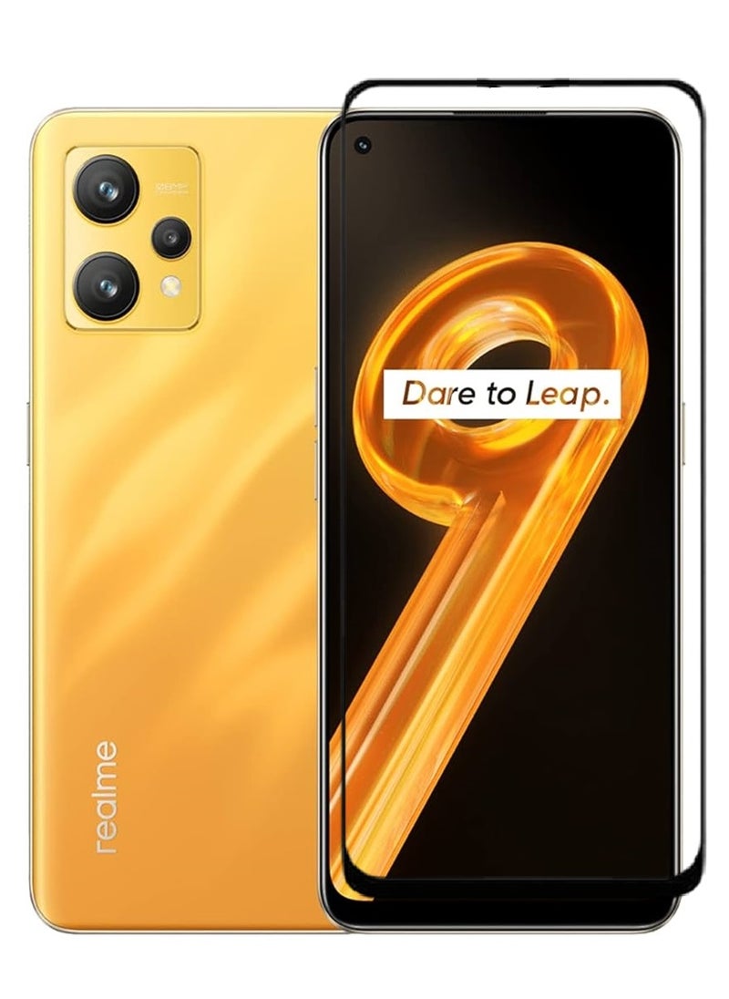 AINA Tempered Glass Screen Protector 5D Designed For Realme 9 Full Glue Edge to Edge Full Screen Coverage And Bubble Free - Image 1