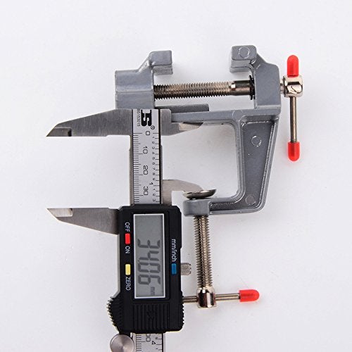 Sourcemall Mini Bench Vise Small Table Clamp Hobby Craft Repair Tool (Clamping Range: 0-1.2inch) - Image 5
