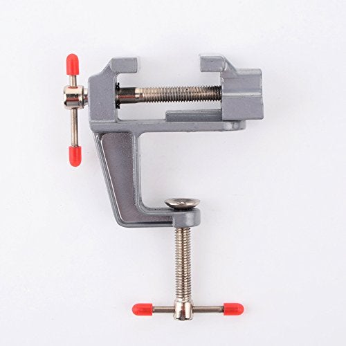 Sourcemall Mini Bench Vise Small Table Clamp Hobby Craft Repair Tool (Clamping Range: 0-1.2inch) - Image 2