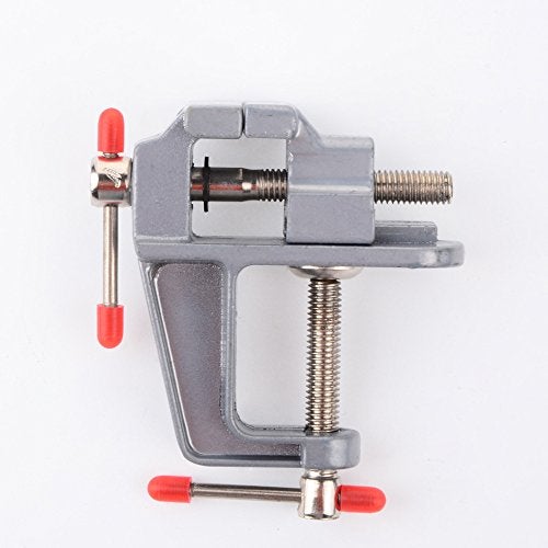Sourcemall Mini Bench Vise Small Table Clamp Hobby Craft Repair Tool (Clamping Range: 0-1.2inch) - Image 4