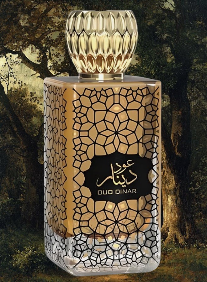 Al Fares Oud Dinar Perfume For Unisex 100ml EDP - Image 2