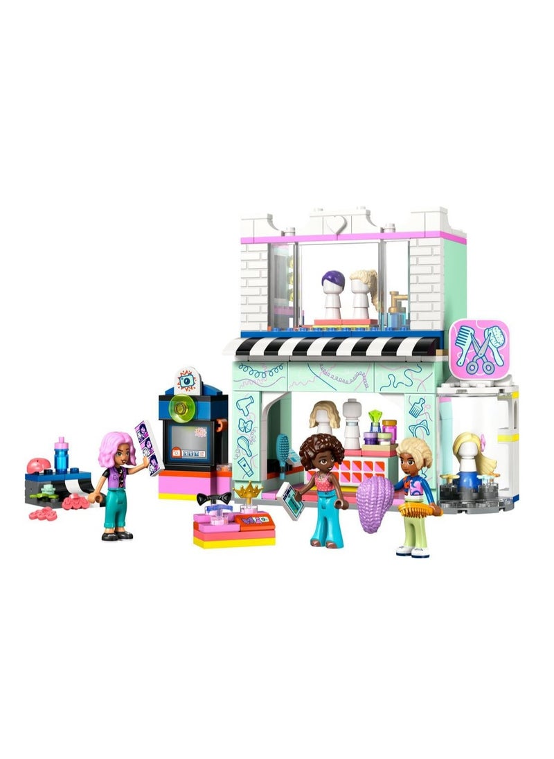 LEGO LEGO Hair Salon and Accessories Store, Creative Pretend-Play Building Toy Set for Kids 42662  - Image 2