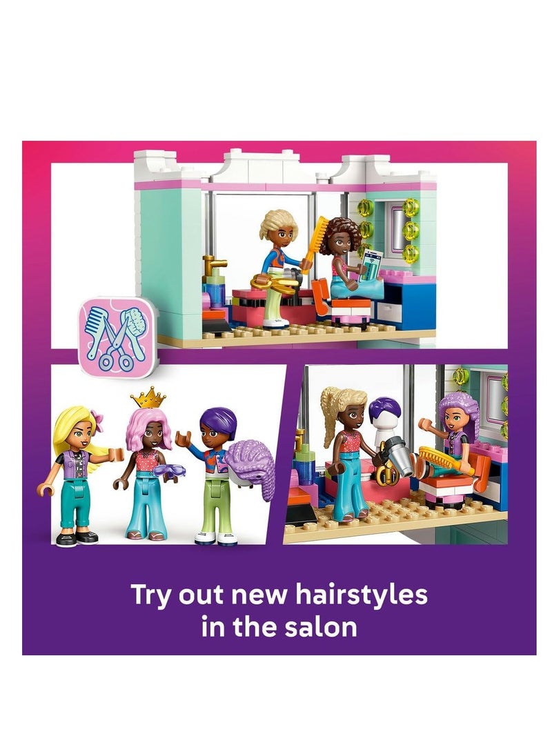 LEGO LEGO Hair Salon and Accessories Store, Creative Pretend-Play Building Toy Set for Kids 42662  - Image 4
