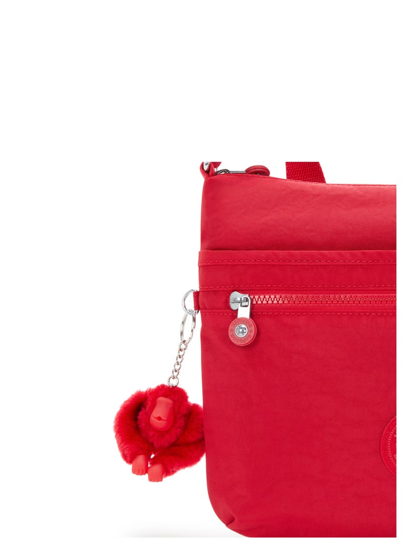kipling Arto Red Rouge Medium Crossbody Bag  - Image 5