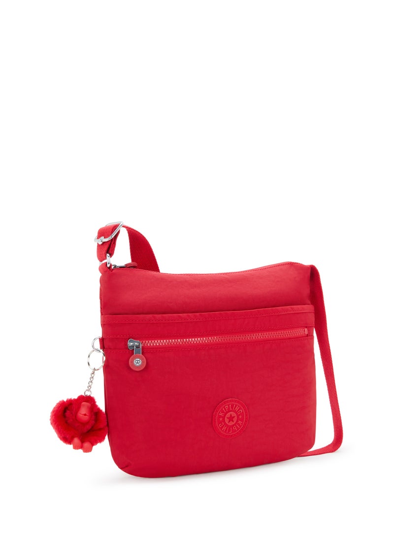 kipling Arto Red Rouge Medium Crossbody Bag  - Image 4